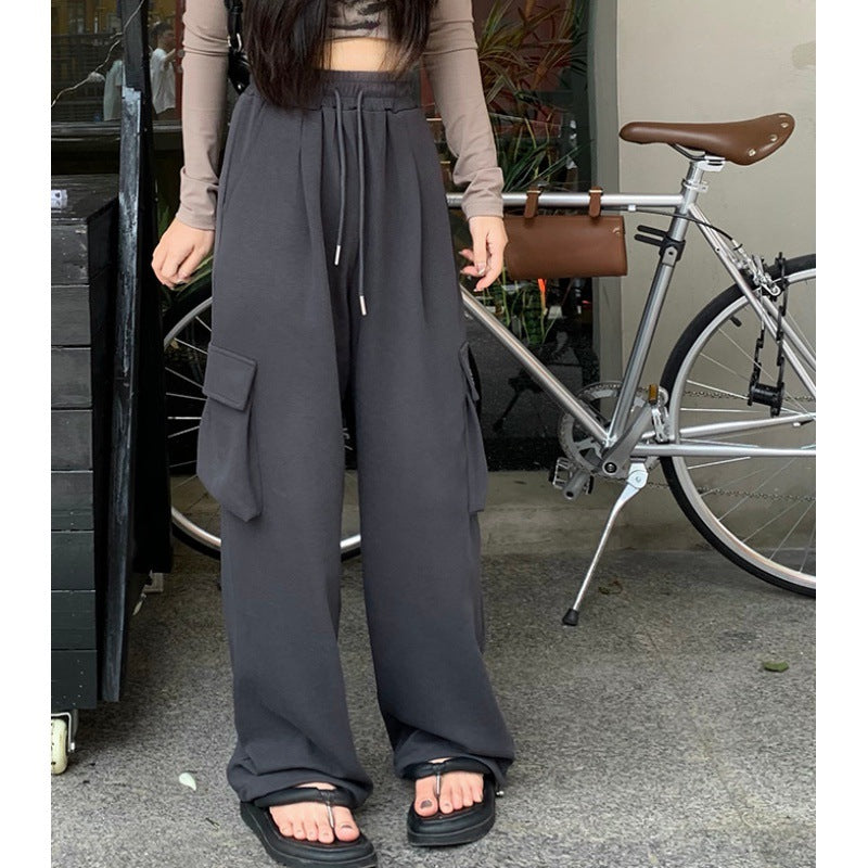 Damen Cargo-Hose Seitentaschen Norvielle