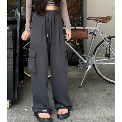 Damen Cargo-Hose Seitentaschen Norvielle