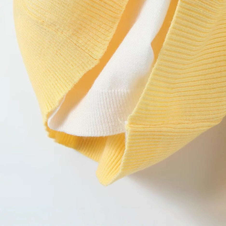 Damen Strickoberteil V-Ausschnitt Leicht Norvielle