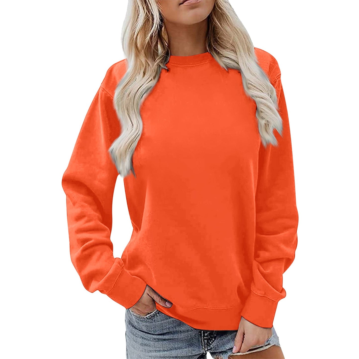 Damen Sweatshirt Weich Innenfutter Weinmotiv Norvielle