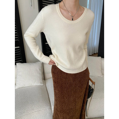 Damen Feinstrickpullover V-Ausschnitt Länge Langärmelig Norvielle