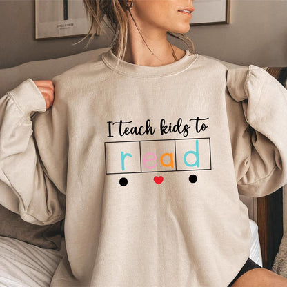 Damen Sweatshirt Kreatives Lehrmotiv Norvielle