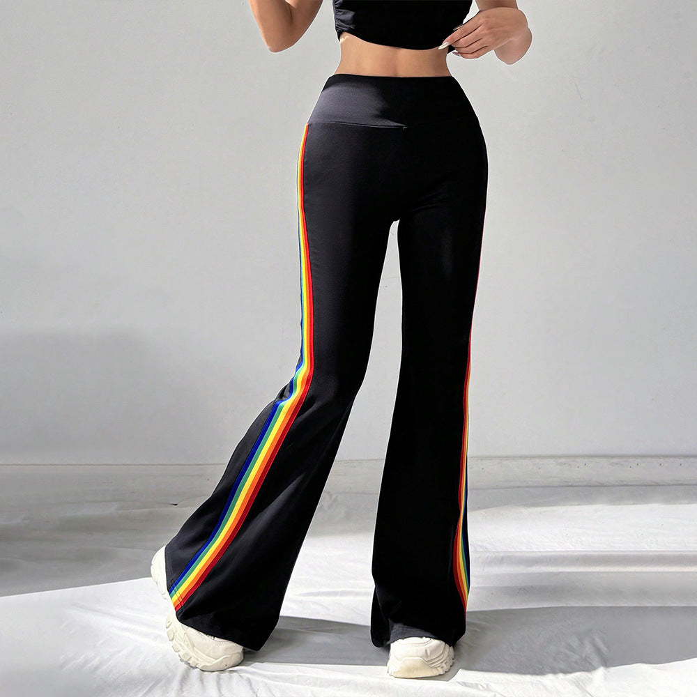 Damen Slimfit Sporthose mit seitlichen Streifen Norvielle