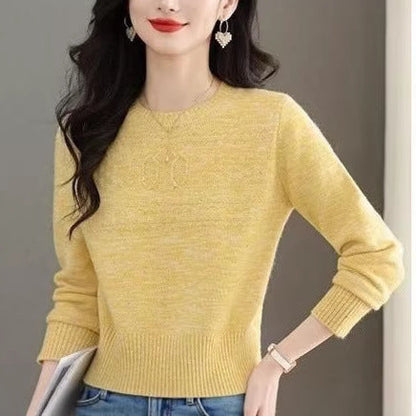 Damen Strickpullover Feines Zopfmuster Norvielle