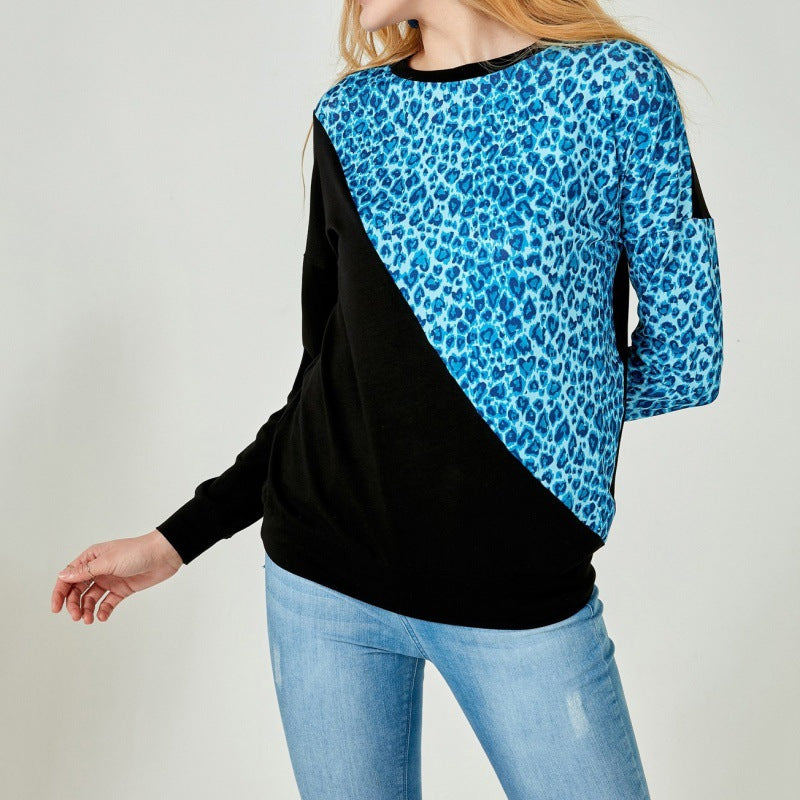 Damen Sweatshirt Tiermuster Norvielle