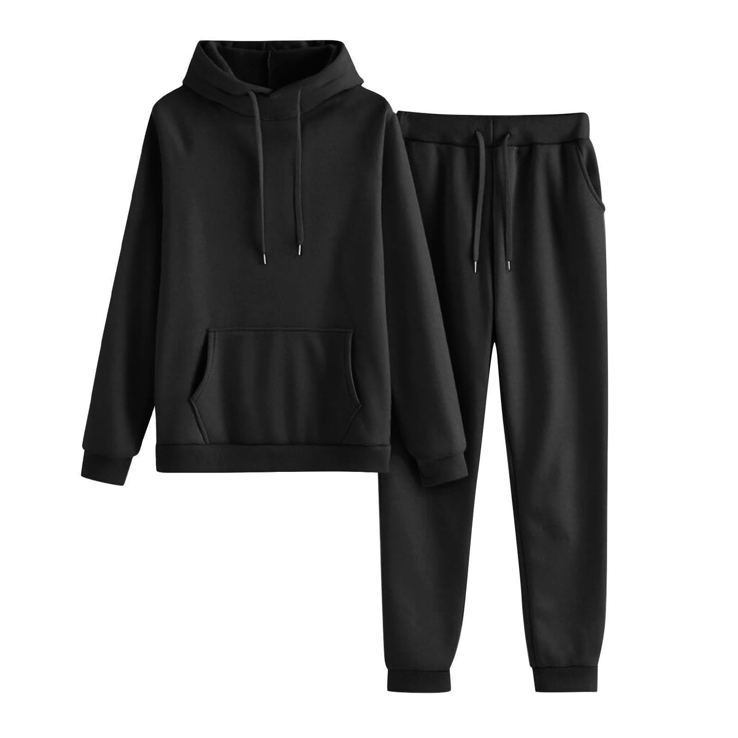Damen Hoodie Jogginghose Set Lässig Mit Taschen Norvielle
