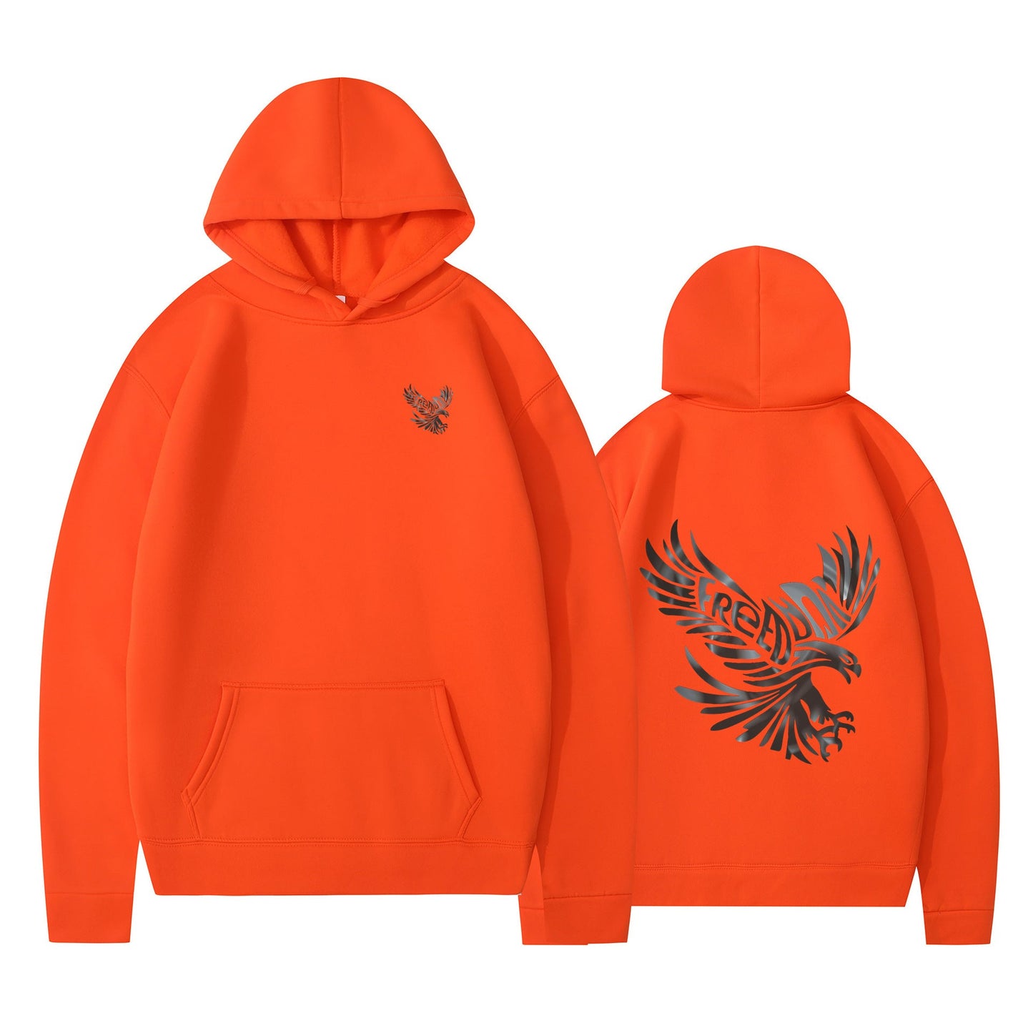 Damen Kapuzenpullover Adlerdesign Weich Norvielle