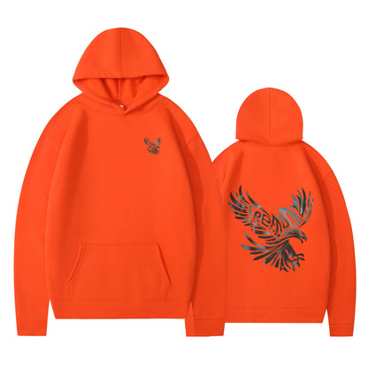 Damen Kapuzenpullover Adlerdesign Weich Norvielle