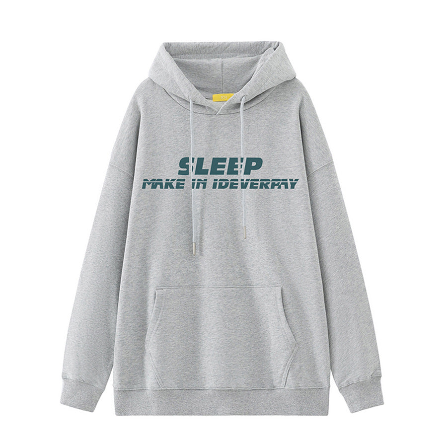 Damen Kapuzenpullover Lässiger Schriftzug Bequem Norvielle