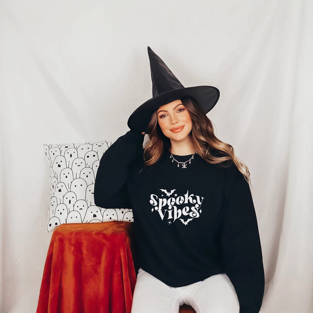 Damen Sweatshirt Halloween-Design Bequem