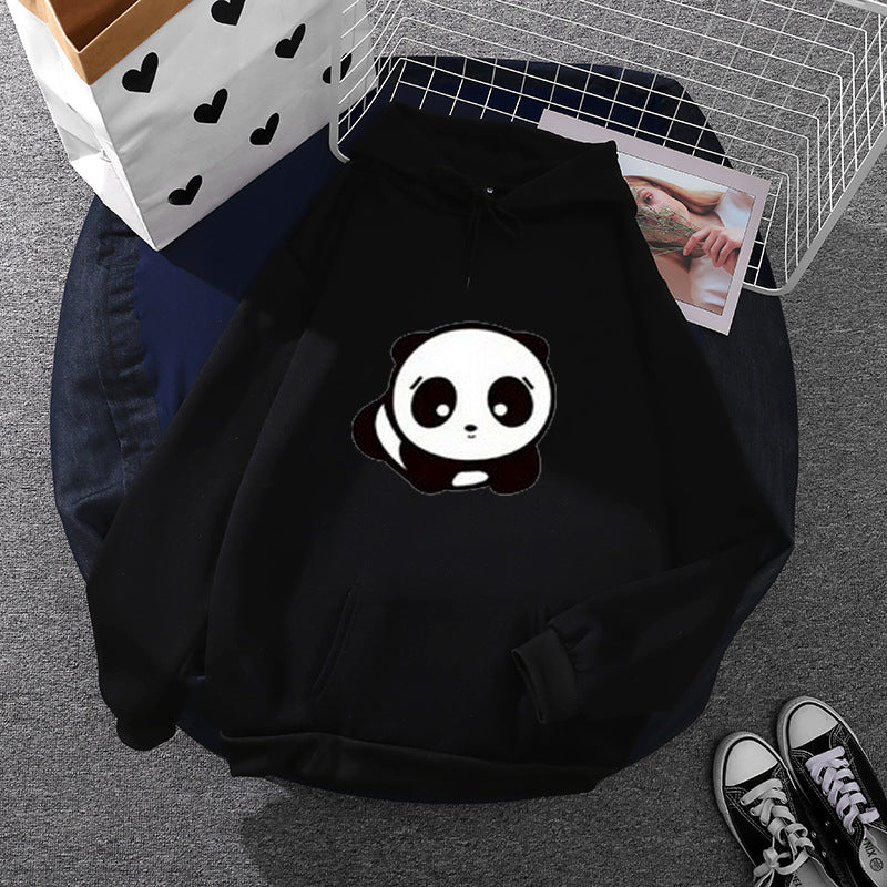 Damen Kapuzenpullover Panda-Design