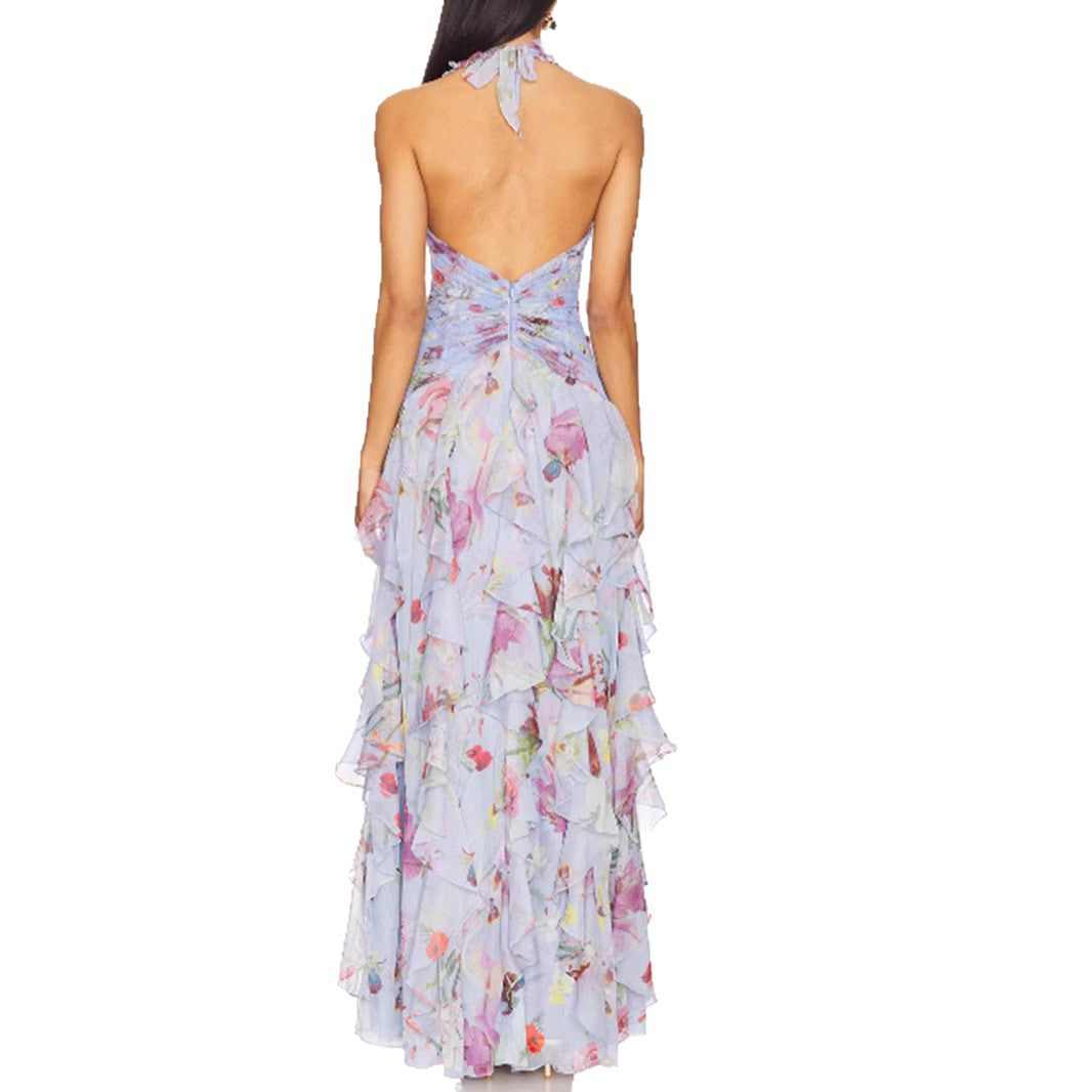 Damen Abendkleid Norvielle Rüschen
