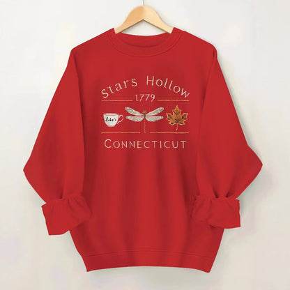 Damen Sweatshirt Stars Hollow Motiv Norvielle