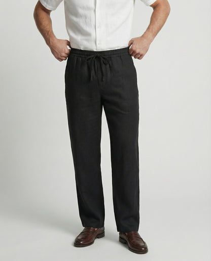 Herren Leinenhose Bequem Sommer