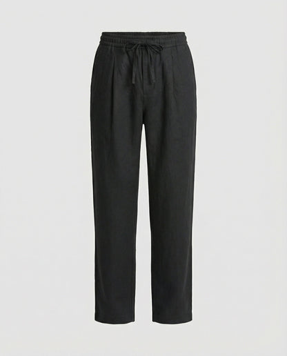 Herren Leinenhose Bequem Sommer