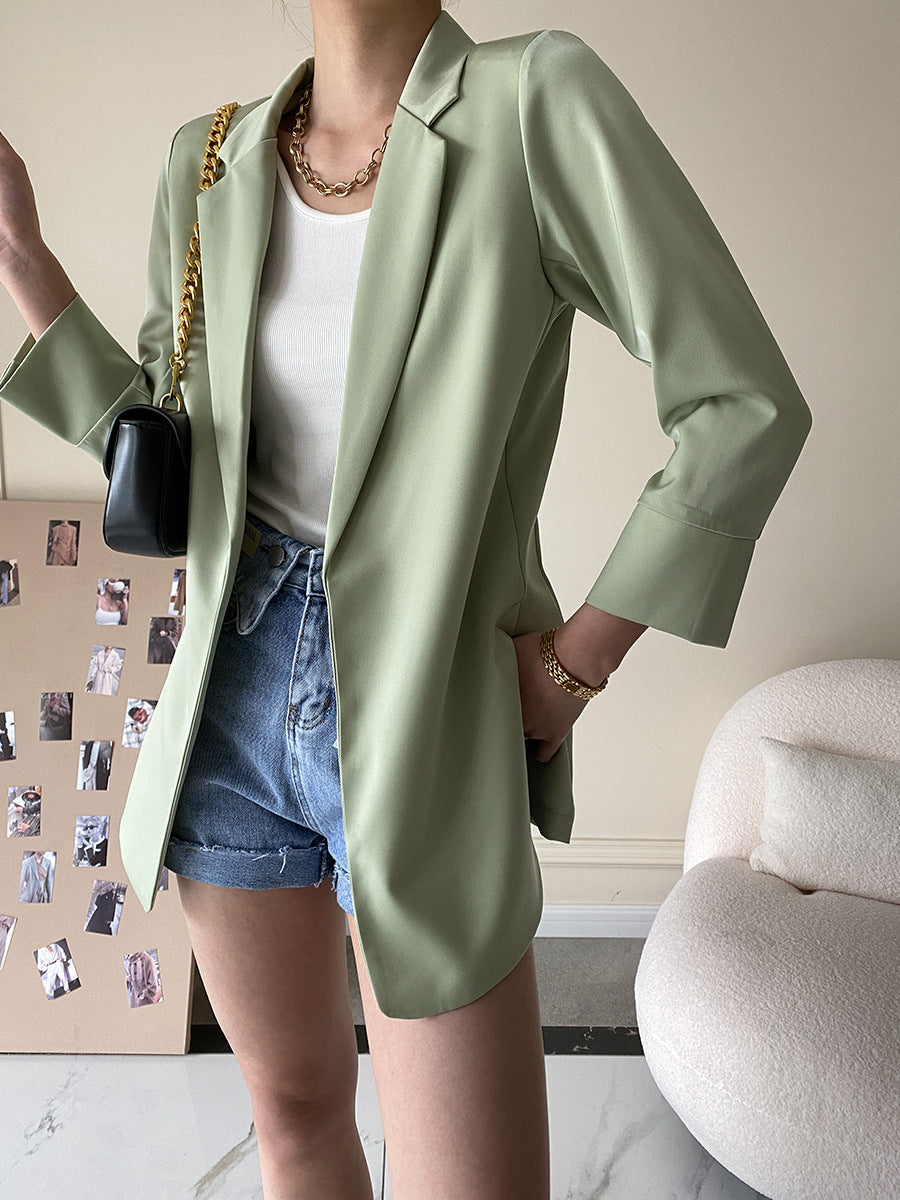 Damen Blazer Moderner Schnitt Norvielle