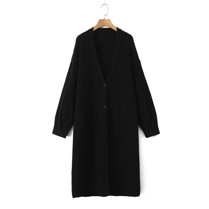 Damen Oversized Strickmantel Großmaßige Strickware Norvielle