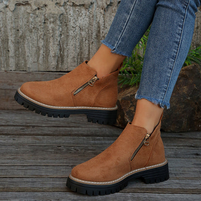 Damen Stiefel Gefüttert Warm Winter