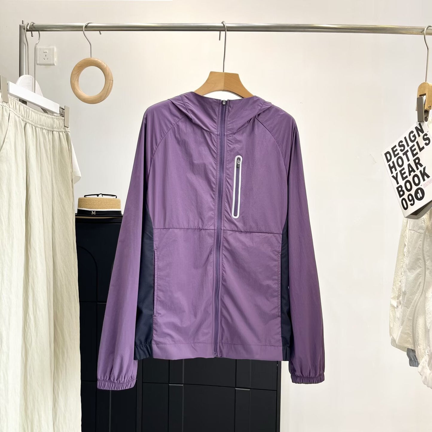 Damen Übergangsjacke Leicht Atmungsaktives Material