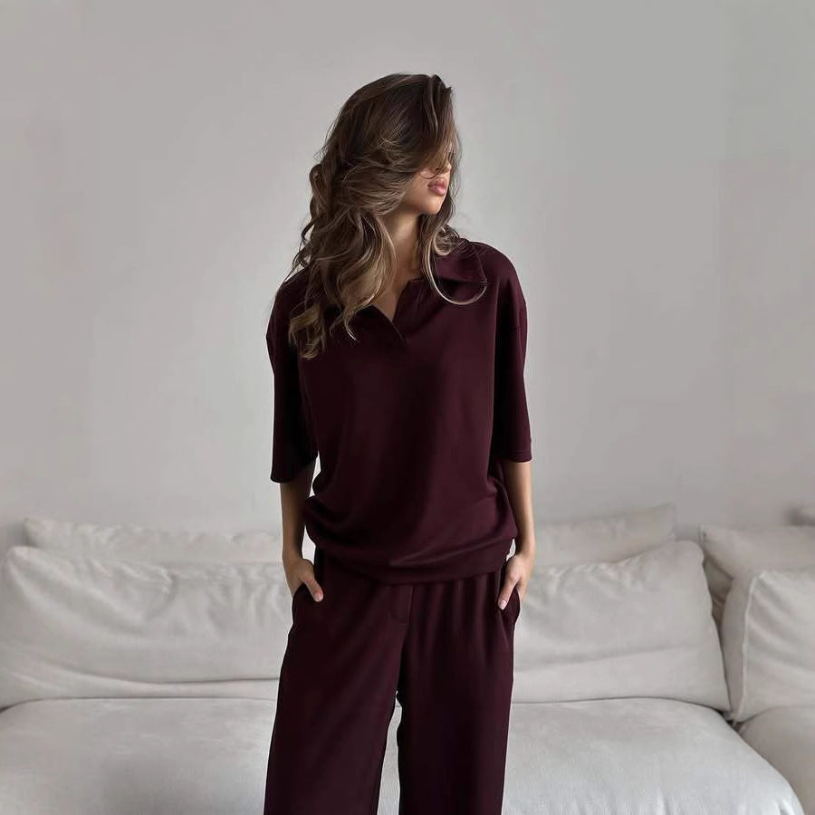 Damen Jumpsuit mit Kragen Norvielle