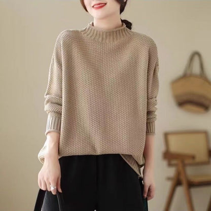 Damen Grobstrick Pullover