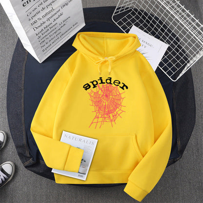 Damen Kapuzensweater Spinnenmotiv Norvielle