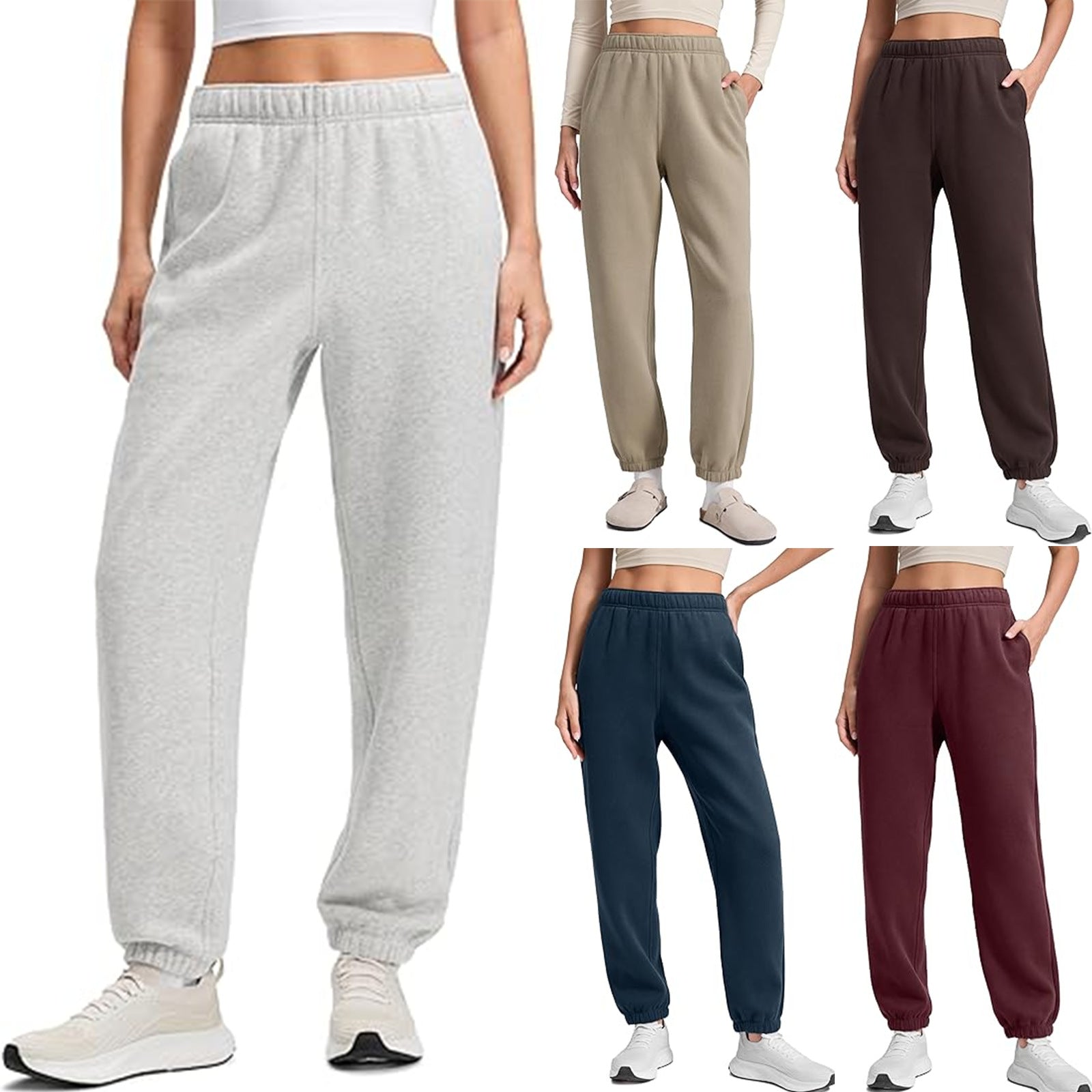 Damen Sweatpants Elastischer Bund Norvielle - Norvielle