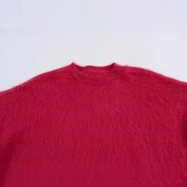 Damen Kuschelpullover Voluminöse Ärmel Norvielle