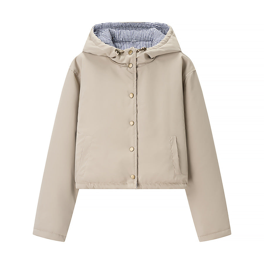 Damen Übergangsjacke mit Kapuze Norvielle