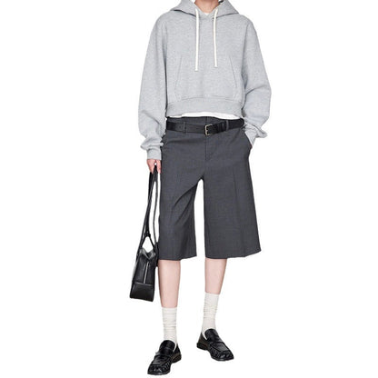 Damen Kurzjacke Weit Modisch Lässig Norvielle