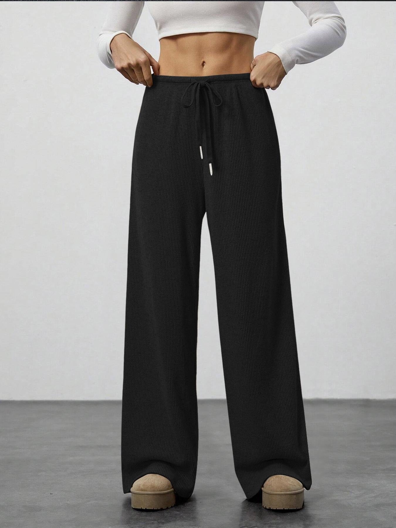 Damen weite Strickhose Norvielle