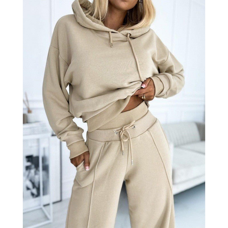 Damen Jogginganzug Baumwolle Bequem