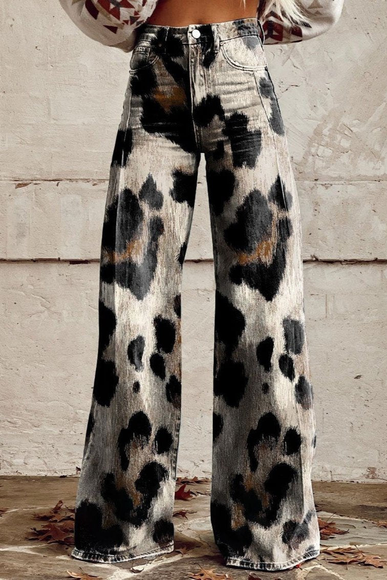 Cheetah Damen Boho-Hose Zeitlos - Norvielle