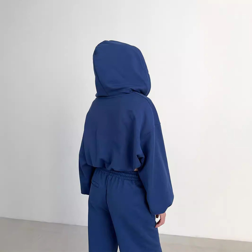 Damen Hoodie Set Weite Hose Norvielle