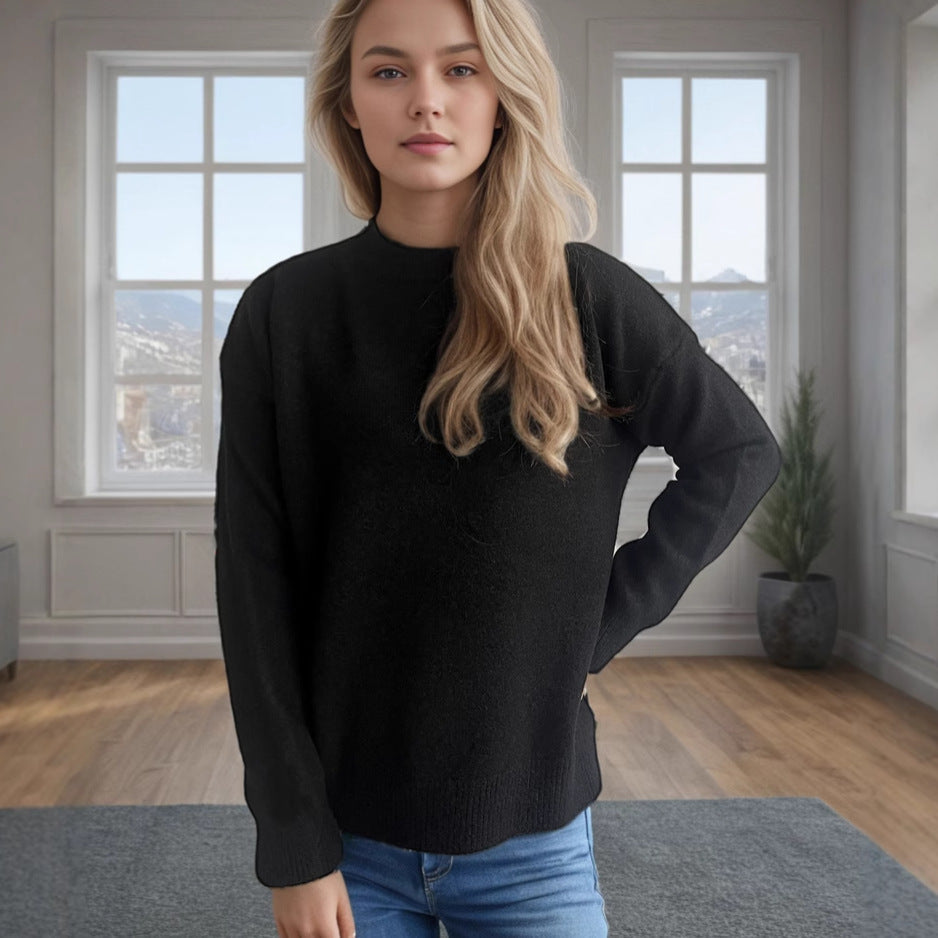 Damen Strickpullover Kuschelig Modern Lässig Norvielle