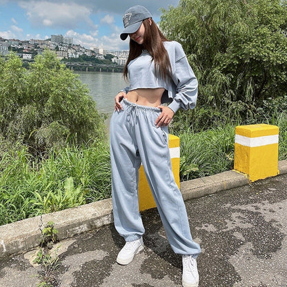 Damen Loungewear-Set Sweatshirt Jogginghosen Norvielle - Norvielle