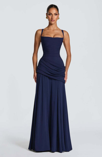 Damen Abendkleid Tailliert Elegant Norvielle