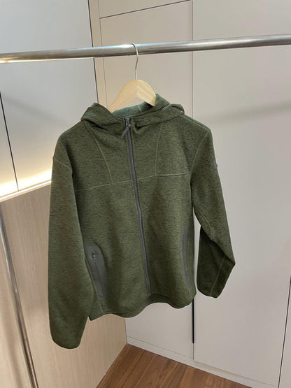 Damen Funktionsjacke Atmungsaktive Kapuze Reißverschlusstaschen