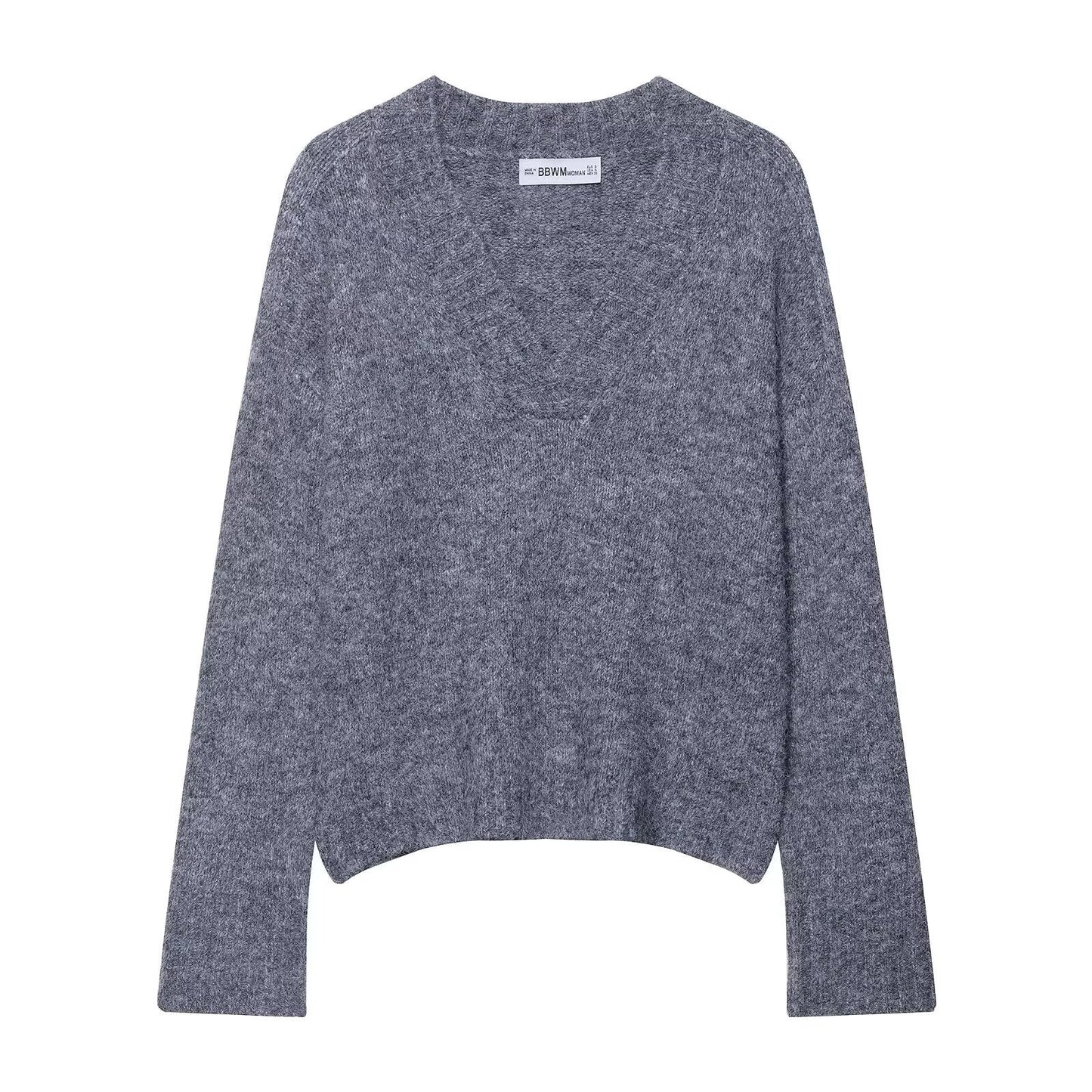 Damen Pullover V-Ausschnitt Norvielle