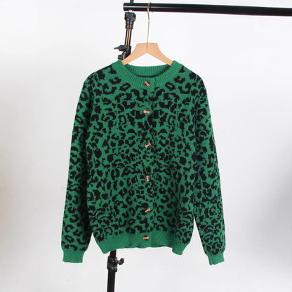 Damen Pullover Tierprint Norvielle