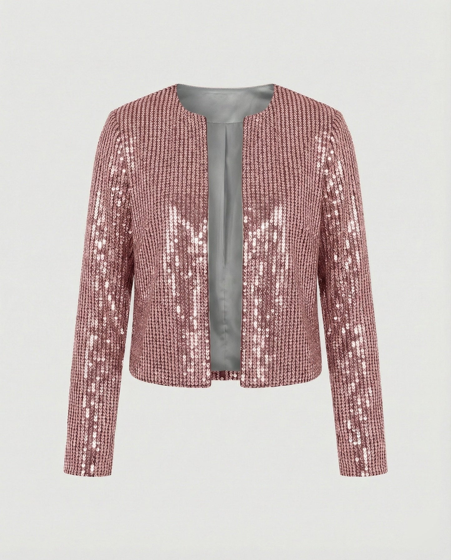 Damen Strickjacke Glitzer Effekt Norvielle