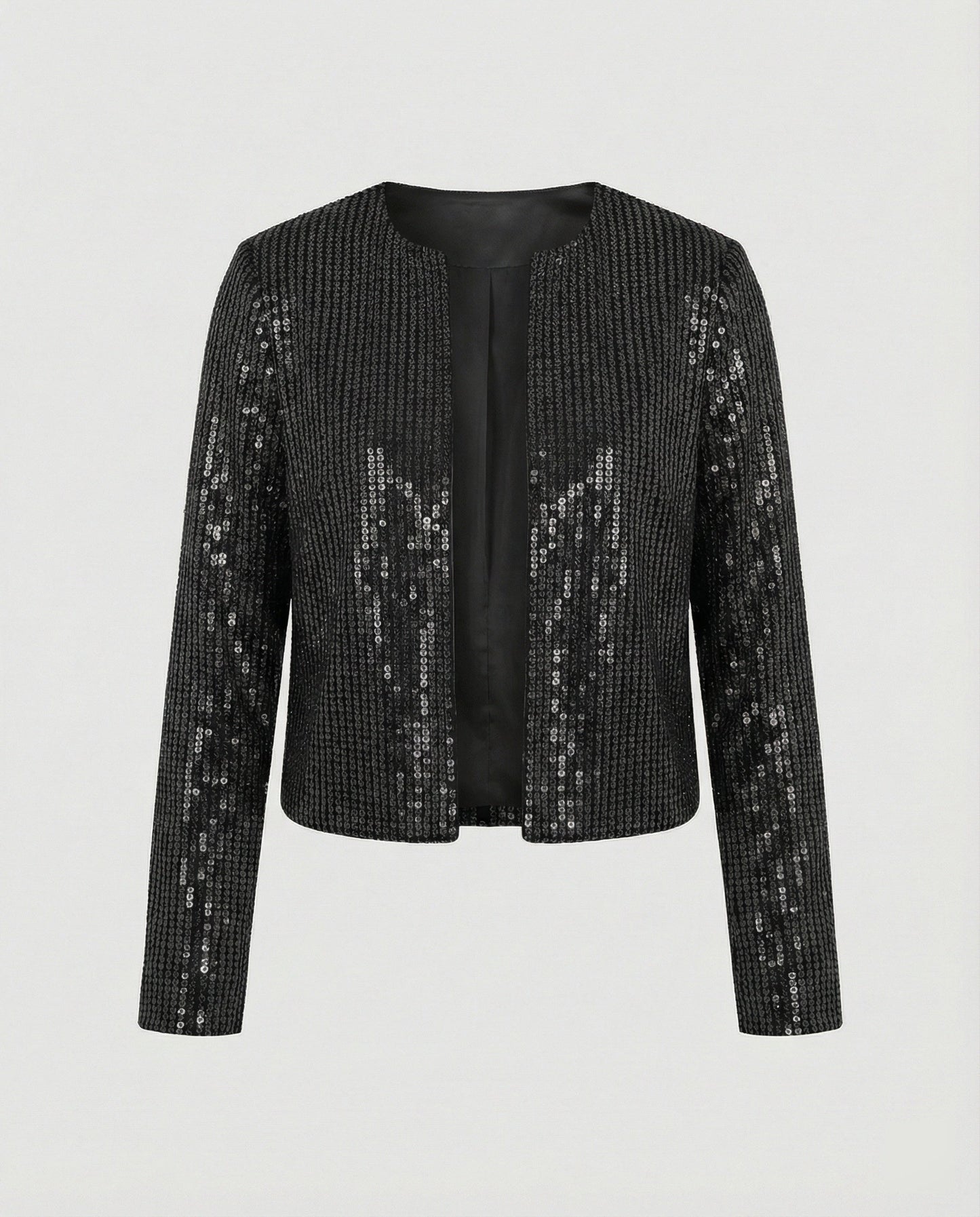 Damen Strickjacke Glitzer Effekt Norvielle
