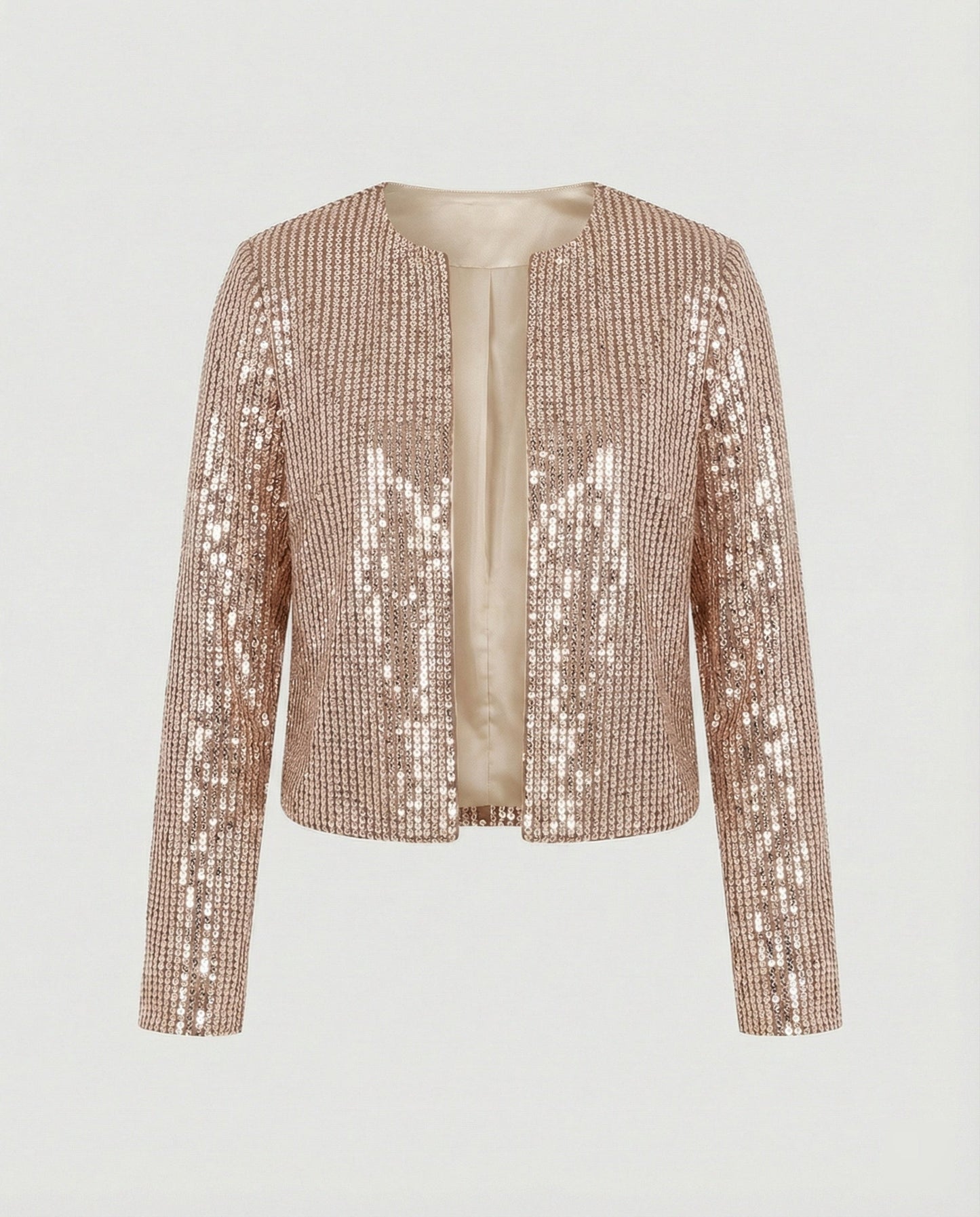 Damen Strickjacke Glitzer Effekt Norvielle