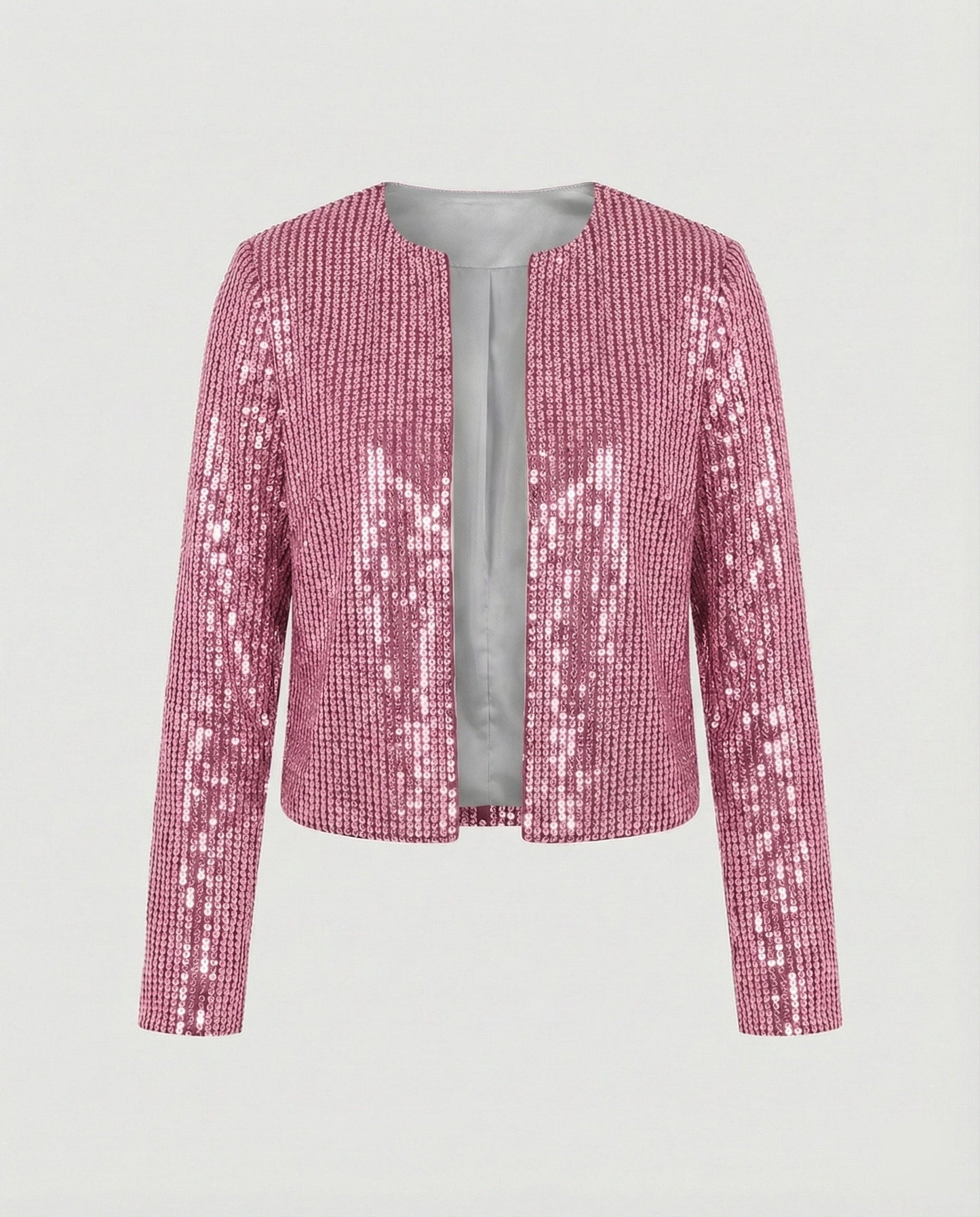 Damen Strickjacke Glitzer Effekt Norvielle
