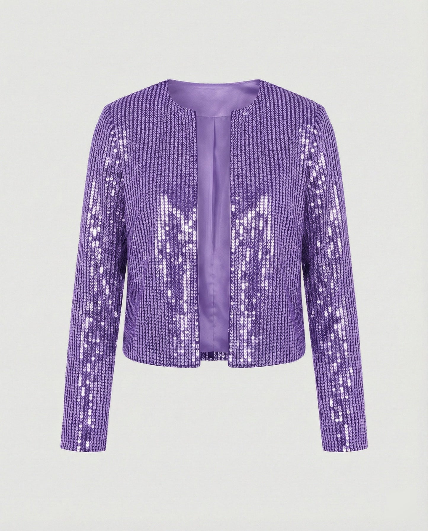 Damen Strickjacke Glitzer Effekt Norvielle