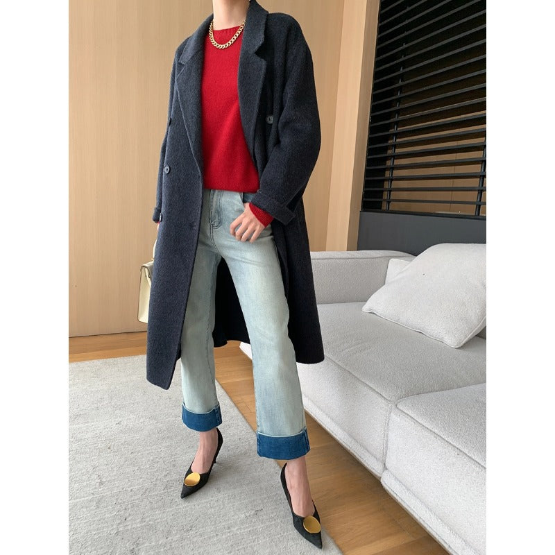 Damen High-Waist Jeans Vintage-Look