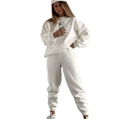 Damen Sweatshirt Jogginghose Set Weich Norvielle