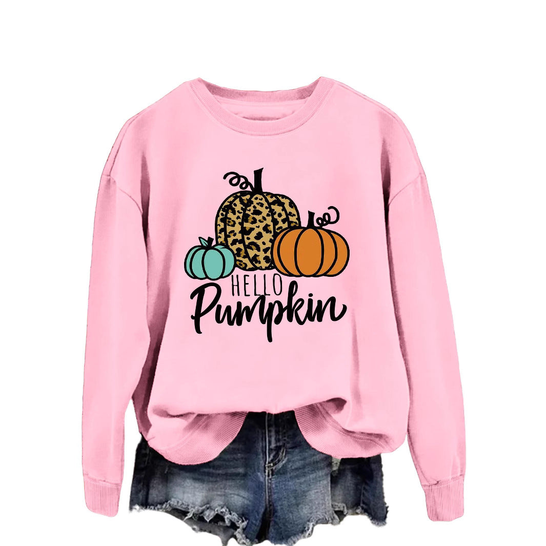 Damen Sweatshirt Herbstmotiv Lässiger Schnitt Norvielle - Norvielle