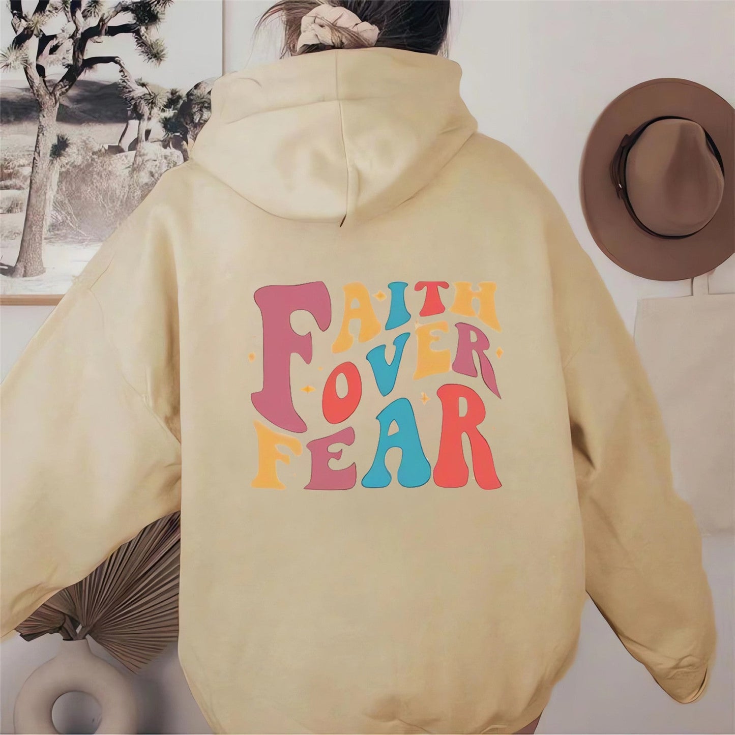 Damen Hoodie mit Grafik Norvielle