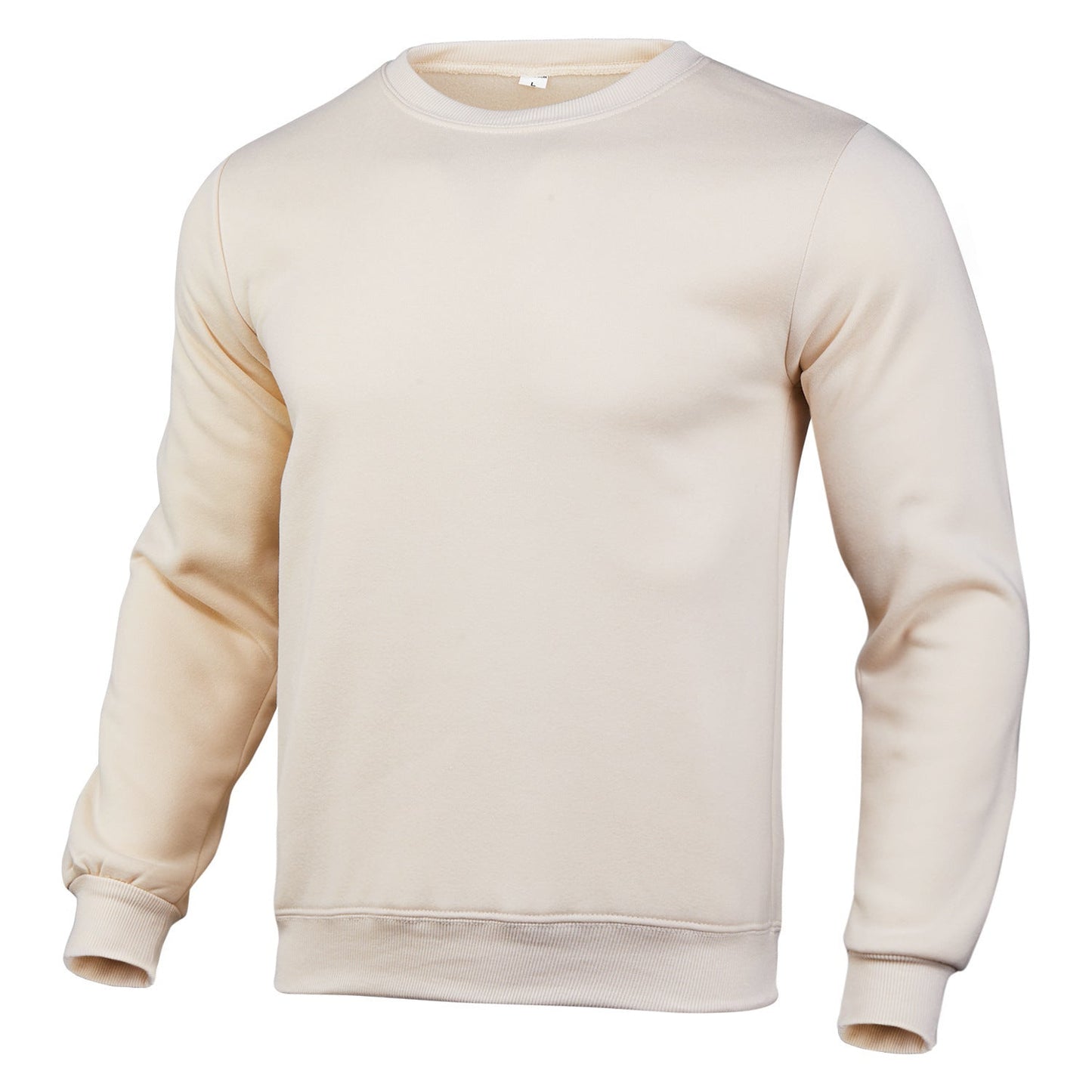 Herren Rundhals-Pullover Baumwollmix Bequem Norvielle